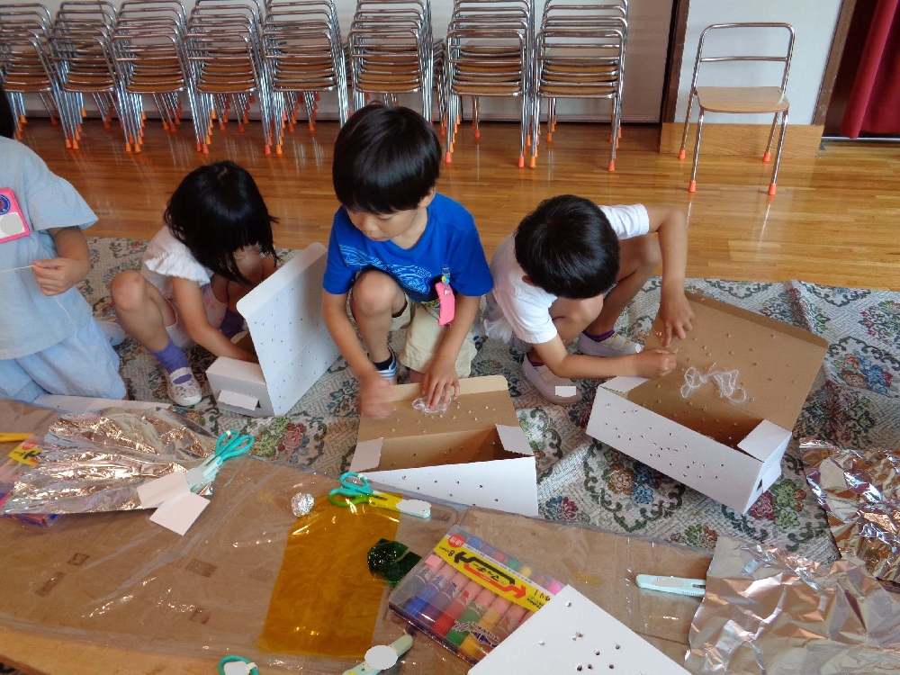 「夏のたのしい幼稚園」のブログをアップしました